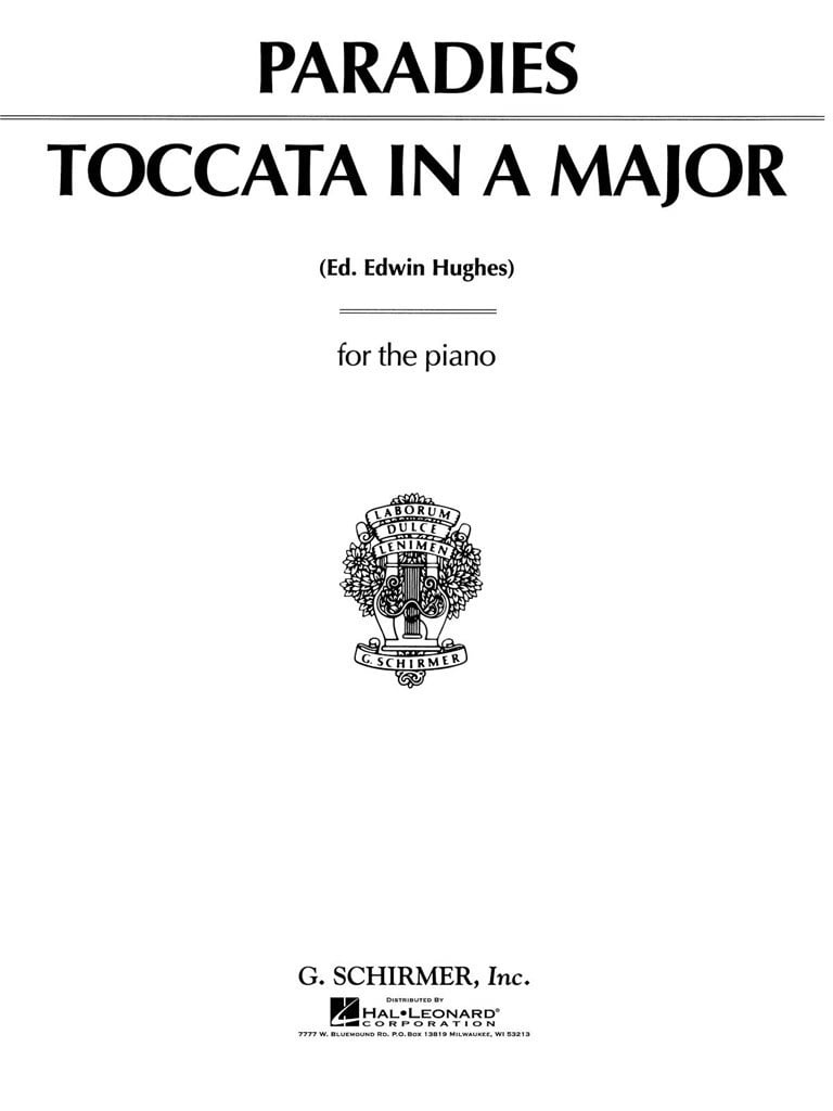 Toccata in A Major